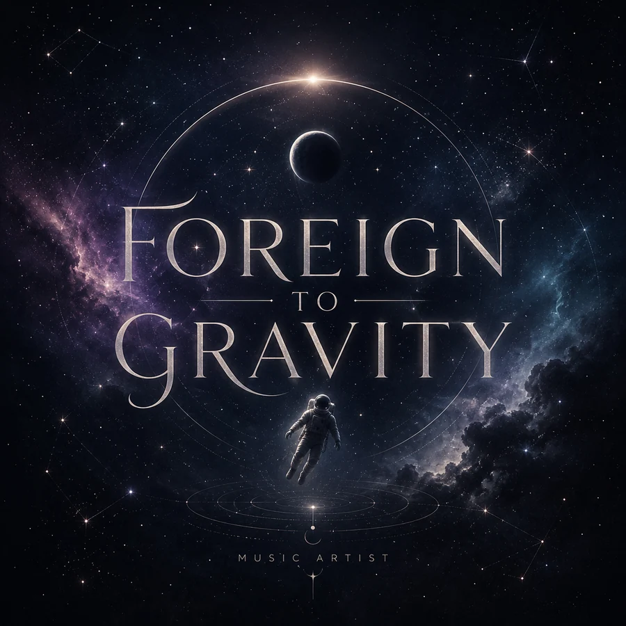 Foreign to Gravity space artwork